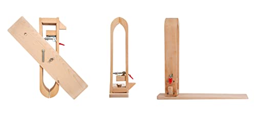 Mandala Crafts Leather Pony for Hand Leather Sewing Lacing - Leather Stitching Pony Kit Leathercraft Leather Clamp - DIY Desktop Leatherworking Tool Mandala Crafts