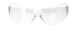 BISON LIFE Safety Glasses, One Size, Clear Protective Polycarbonate Lens, 12 per Box (1 box) BISON LIFE