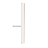 Senkary Wooden Dowel Rods 1/8 x 12 Inch Unfinished Natural Wood Craft Dowel Rods, 100 Pieces Senkary