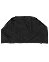 QWORK Dustproof Miter Saw Cover, 210D Oxford Cloth with Bottom Drawcord Fits Most Miter Saws, Planers, Machine Tools, Rustproof and Waterproof, Black QWORK