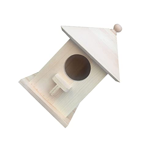NOLITOY 2 Pcs Unfinished Bird Houses Unfinished Wood Birdhouse Kits Crafts for Kids Bird Houses for Outside Bird Feeders for Outside Hanging Outdoor NOLITOY