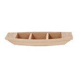 Kisangel 1pc Miniature Wooden Boat Wooden Boat Unfinished Boat Wooden Mini Wood Boat Wooden Row Boat Unfinished Wood Boat Outdoor Toys Oars Canoe Kisangel