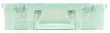 ArtBin 6955RJ Super Satchel 1-Compartment Box, Art & Craft Organizer, 1-Pack, Translucent Mint ArtBin