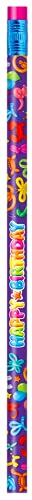 Happy Birthday Pencils Classpack 250 Count - 10 Unique Designs Cra-Z-Art