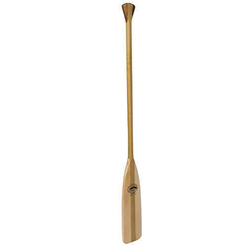 Attwood 11761-1 Canoe Paddle, Wooden, 4-Feet Long, Ergonomic Grip, Premium Wood Construction, Protective Finish Attwood