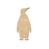 Emperor Penguin Wood Cutouts for crafts, Laser Cut Wood Shapes 5mm thick Baltic Birch Wood, Multiple Sizes Available Elliefont Styles
