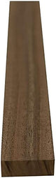 Pack of 2, Black Walnut Lumber Boards - 3/4" x 4", Best Hardwood Lumber for Cutting Boards (3/4" x 4" x 24") Exotic Wood Zone