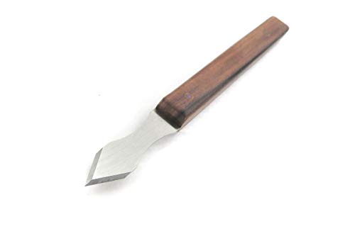 Mikov V2004070 Super Thin Blade Dual Bevel Marking Knife with Finger Indents 0.030-Inch-Thick Blade 1/2 Inch Wide 1-7/8 Long with Rosewood Handle Mikov