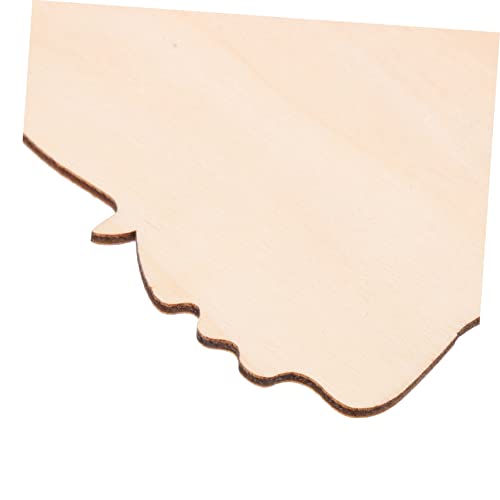 ADOCARN 10pcs Painting Wood Chips Wood Painting Crafts Doll Heads for Crafts African Girl Wooden Slices Wood Head Cutout Crafts for Women Girl Crafts ADOCARN