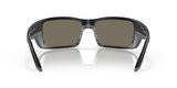 Costa Del Mar Men's Permit Polarized Rectangular Sunglasses, Matte Black/Grey Blue Mirrored Polarized-580G, 62 mm Costa Del Mar