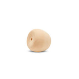 Unfinished Wood Mini Cherry Apple, 3/4 inch, Pack of 50 for Wooden Doll Head and Wood Crafts, by Woodpeckers Woodpeckers