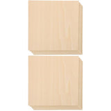 COHEALI 10 pcs Board Wood Rectangles for Crafts Unfinished DIY Wood Planks Craft Wood Planks Grilling Fish Plank Sign Making kit Wood Crafts COHEALI