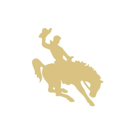 Bucking Horse Wood Craft Unfinished Wooden Cutout Art DIY Wood Sign Inspirational Farmhouse Wall Plaque Rustic Home Decor for Home Front Door WoodArtSupply