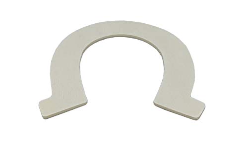 Creative Hobbies 3.5 Inch Unfinished Wooden Horseshoe Shapes - Ready to Paint or Decorate for Crafts, Projects & Events | Pack of 24 - WoodArtSupply