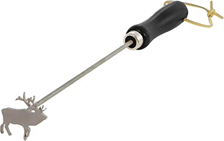 Elk Branding Iron by BBQ Fans for Steaks, Buns, Wood & Leather BBQ Fans