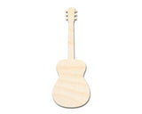 Unfinished Wood Acoustic Guitar | DIY Music Craft Cutout | up to 36" 6" / 1/4" 24 Hour Crafts