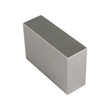 findmall 1 x 2 x 3 Inch Blocks Matched Pair No Holes Hardened Steel Accuracy Ground Machinist 123 Blocks Set Up Blocks Fit for Accuracy Grinding findmall