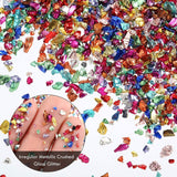36 Pack Crushed Glass Glitter, Broken Crushed Glass Pieces for Craft Resin Nail DIY Craft Vase Filler Epoxy Resin Art Jewelry Making WoodArtSupply