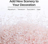 Tumbled Chips Stones Crushed Crystal Quartz 1 LB, Irregular Shaped Gravel Pebble Healing Stone, DIY Smoothed Rocks for Potted Plant,Resin Art,Vase WoodArtSupply