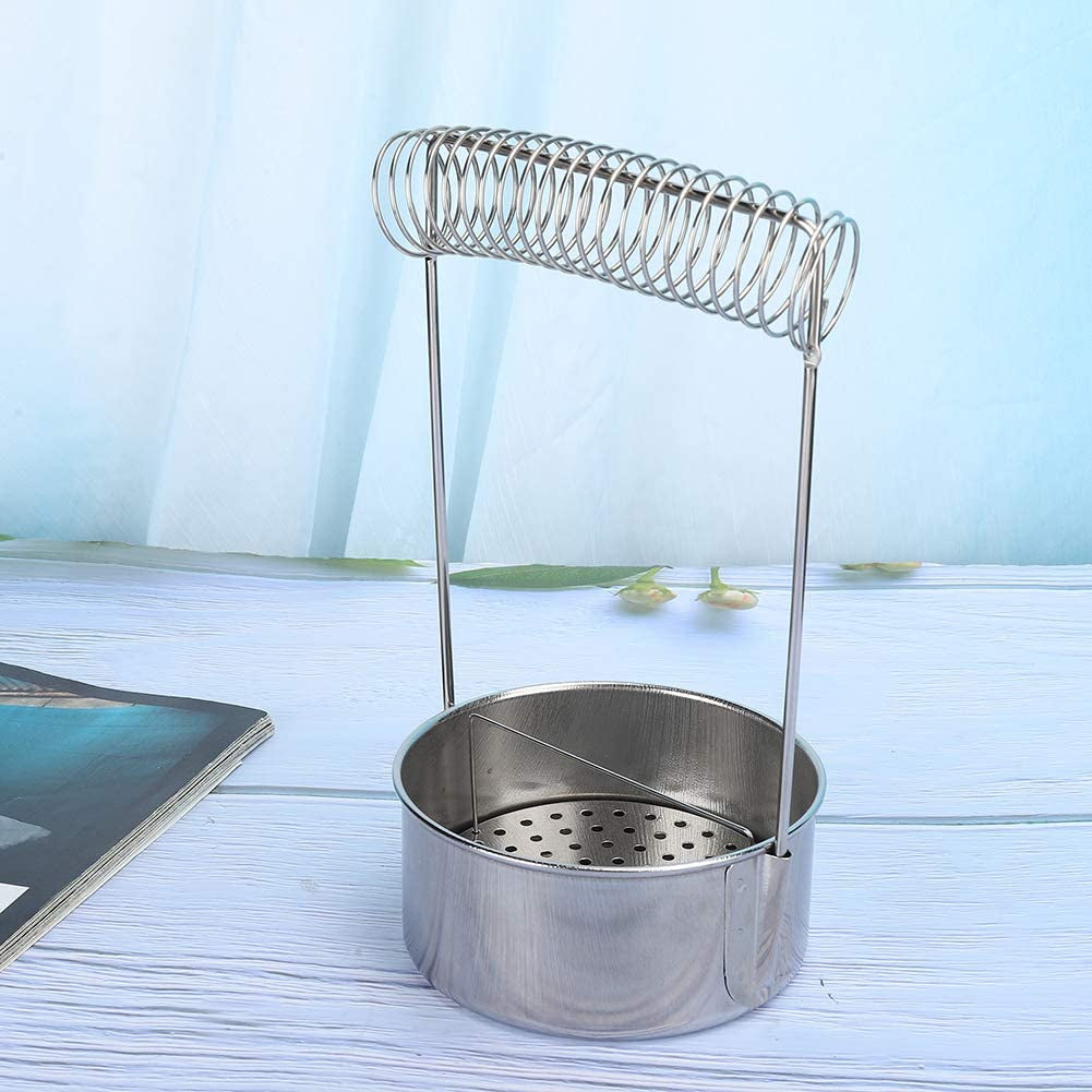 Artist Portable Brush Washer Art Paint Brush Washer Cleaner Holderwith Large Capacity Wash Tank Brush Organizer Holder for Paint Brushes Cleaning WoodArtSupply