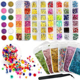 Cellluck Decoration Kit for Resin, Jewelry Making Supplies with Resin Glitters, Sequins, Fruit Slices and Dried Flowers for Resin Art, WoodArtSupply
