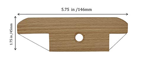 Creative Hobbies Wood and Wire Bevel Cutter Clay Trimming Tool for Pottery, Ceramics and Sculpting - WoodArtSupply