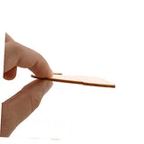 ABOOFAN 50 Pcs Wood Trim Woodsy Decor Christmas Decor Christmas Hanging Santa Hat Christmas Wood Shaped Unfinished Wooden Santa Hat Christmas Pendant ABOOFAN