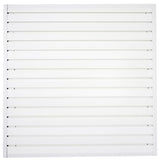 Slatwall Panel Garage Wall Organizer Heavy Duty Wall Mounted, PVC Slat Wall Panels Garage Wall and Home Organizer Storage System, Garage Slatwall for FRAYSCENT