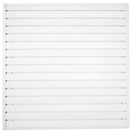 Slatwall Panel Garage Wall Organizer Heavy Duty Wall Mounted, PVC Slat Wall Panels Garage Wall and Home Organizer Storage System, Garage Slatwall for FRAYSCENT