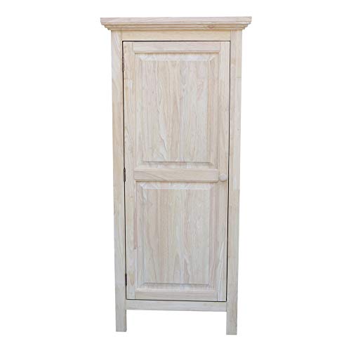 IC International Concepts Single Jelly Cabinet, 51-Inch, Unfinished IC International Concepts
