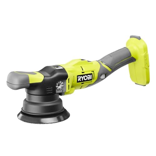 RYOBI 18V Cordless 5 in. Variable Speed Dual Action Polisher Kit with 4.0 Ah Battery and 18V Charger RYOBI