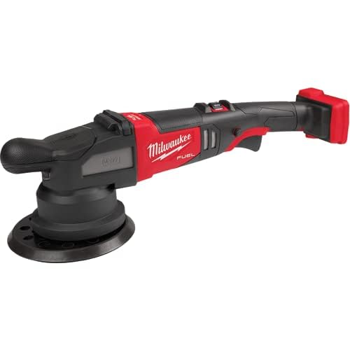 . Milwaukee M18 Fuel 21mm Random Orbital Polisher - No Charger, No Battery, Bare Tool Only