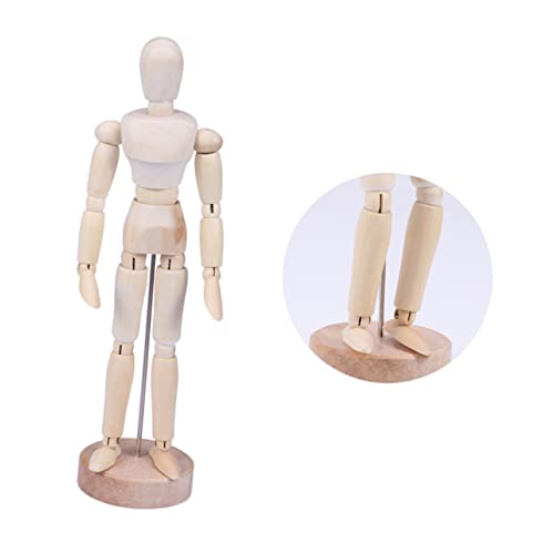 Vaguelly 9 Pcs 3D Desktop Wooden Art Supplies Vaguelly