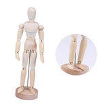 Vaguelly 9 Pcs 3D Desktop Wooden Art Supplies Vaguelly