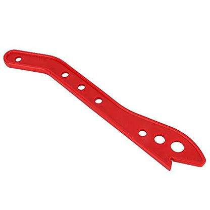FTVOGUE Safety Red Wood Saw Push Stick Woodworking Saw Pusher for Carpentry Table Working Router 16.5 * 2.8 * 0.4in