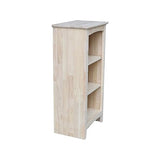 International Concepts Parawood Shaker Bookcase - 36" H Unfinished Solid Wood Shelves IC International Concepts