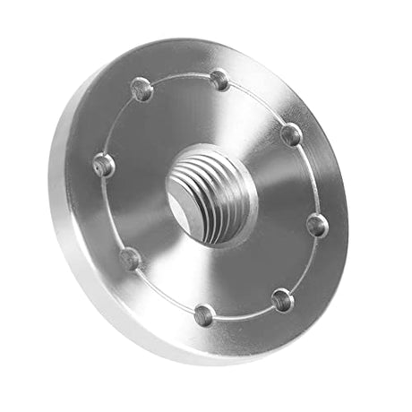 findmall 3 Inch Lathe Faceplate Steel Wood Lathe Face Plate for 1Inch x 8 Tpi Spindle Without Screwchuck findmall