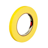 3M 301+12 301+ Yellow Masking or Painter's Tape, 12 mm Width 3M