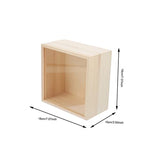 MAGICLULU Box Storage Wooden Box Wooden Tea Organizer Jewelry Chest Holder Jewelry Case Jewelry Trinket Case Household Kid Piggy Bank Wood Storage MAGICLULU