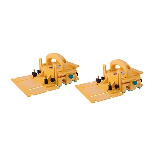 MICROJIG GRR-RIPPER GR-200 Advanced Adjustable Table Saw Pushblock, 2-Pack, Yellow MICRO JIG
