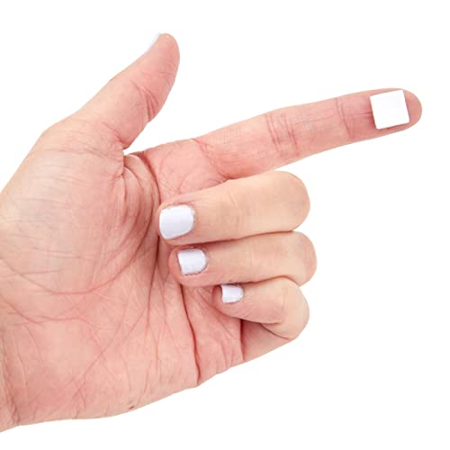 Juvale 12 Pack Small White Adhesive Foam Squares 3D Effect for DIY Crafts, Decoration, Greeting Cards, Scrapbooking, Dual-Adhesive Mounts, Backing Juvale