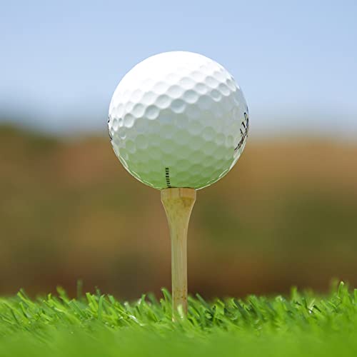 Juvale 300 Pack Bamboo Golf Tees in Bulk (2 3/4 inch, Natural Wood Color) Juvale