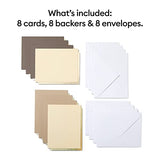 Cricut Joy, Neutrals Cutaway Cards Small Cricut