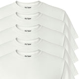 Gildan Adult DryBlend Sports T-Shirt, White, X-Large. (Pack of 5) Gildan