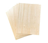 9 Pack 1/16 X 9 X 12 Inch Thin Basswood Plywood Sheets for Crafts Cregugua