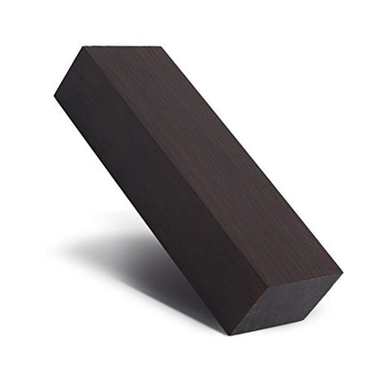 SolUptanisu Ebony Wood Lumber,1242.5 Black Ebony Gaboon Blank DIY Material Compatible with Music Instruments Tools