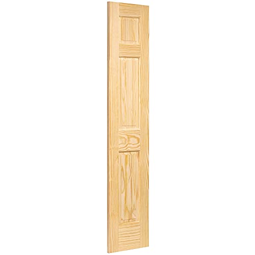 6-Panel Solid Pine Interior Door Slab (18x80) Kimberly Bay