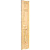 6-Panel Solid Pine Interior Door Slab (18x80) Kimberly Bay