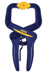 IRWIN QUICK-GRIP Clamps, 4 Piece Set with Bar Clamps, 4-1/4", Handi Clamps, 2" (IRHT83222) IRWIN