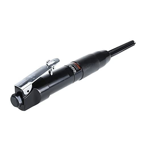 KUNTEC Pneumatic Compact Air Scaler 1/4" Air Powered Rust Paint Weld Slag Remover Cleaner KUNTEC